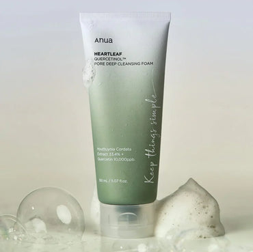 ANUA Heartleaf Cleansing Foam – Korean Original