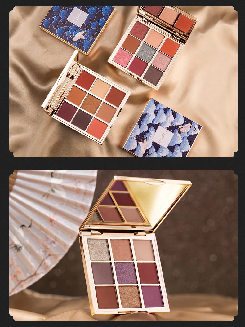 🌟 CATKIN 9‑Colour Eyeshadow Palette