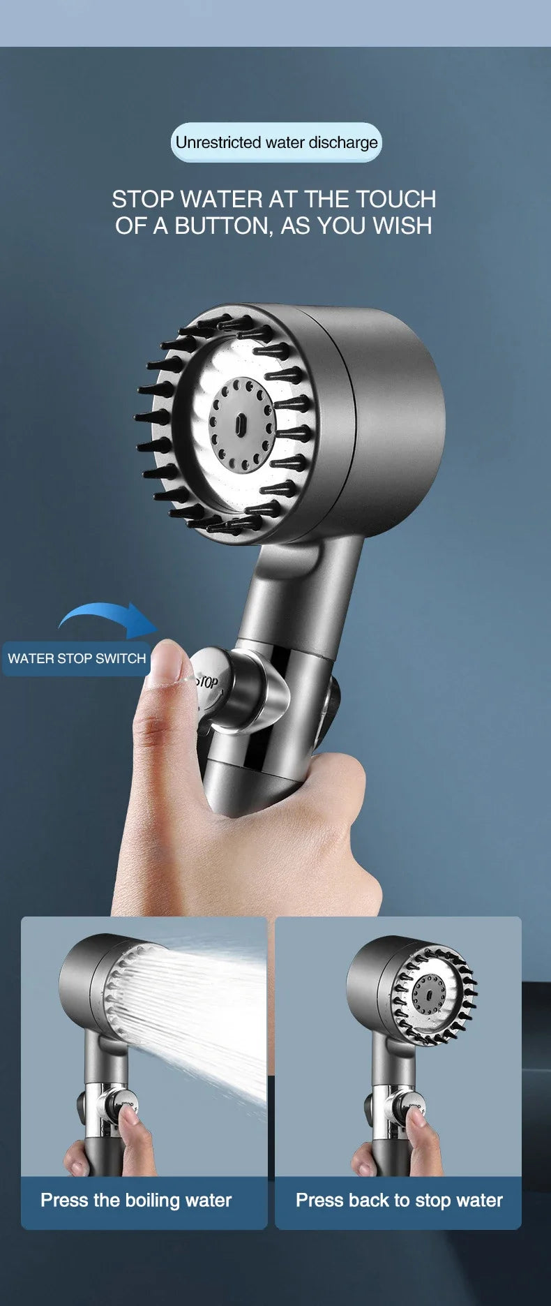 High-Pressure Filter Shower