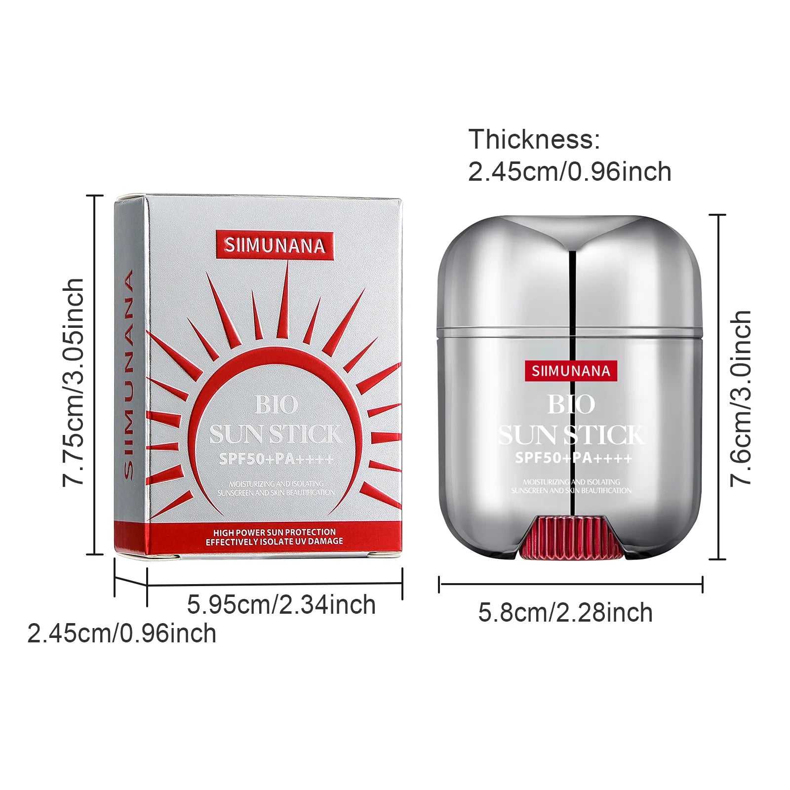 ⭐ UV Skin Protector with Oil Control and Brightening Effect