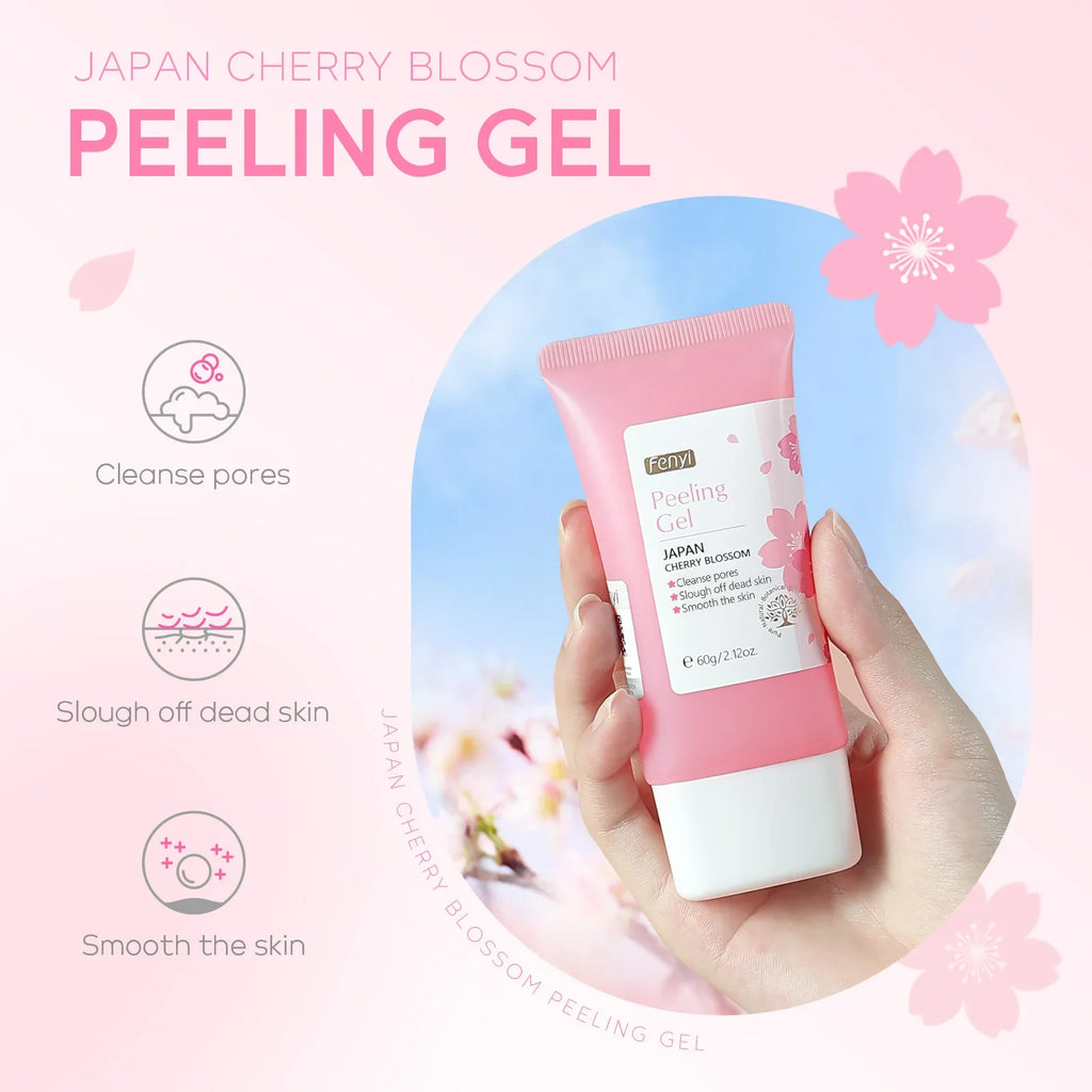 ✨ Sakura Deep Facial Cleansing & Exfoliating Gel  ✨