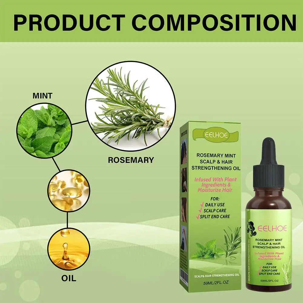 Oil Rosemary mint scalp