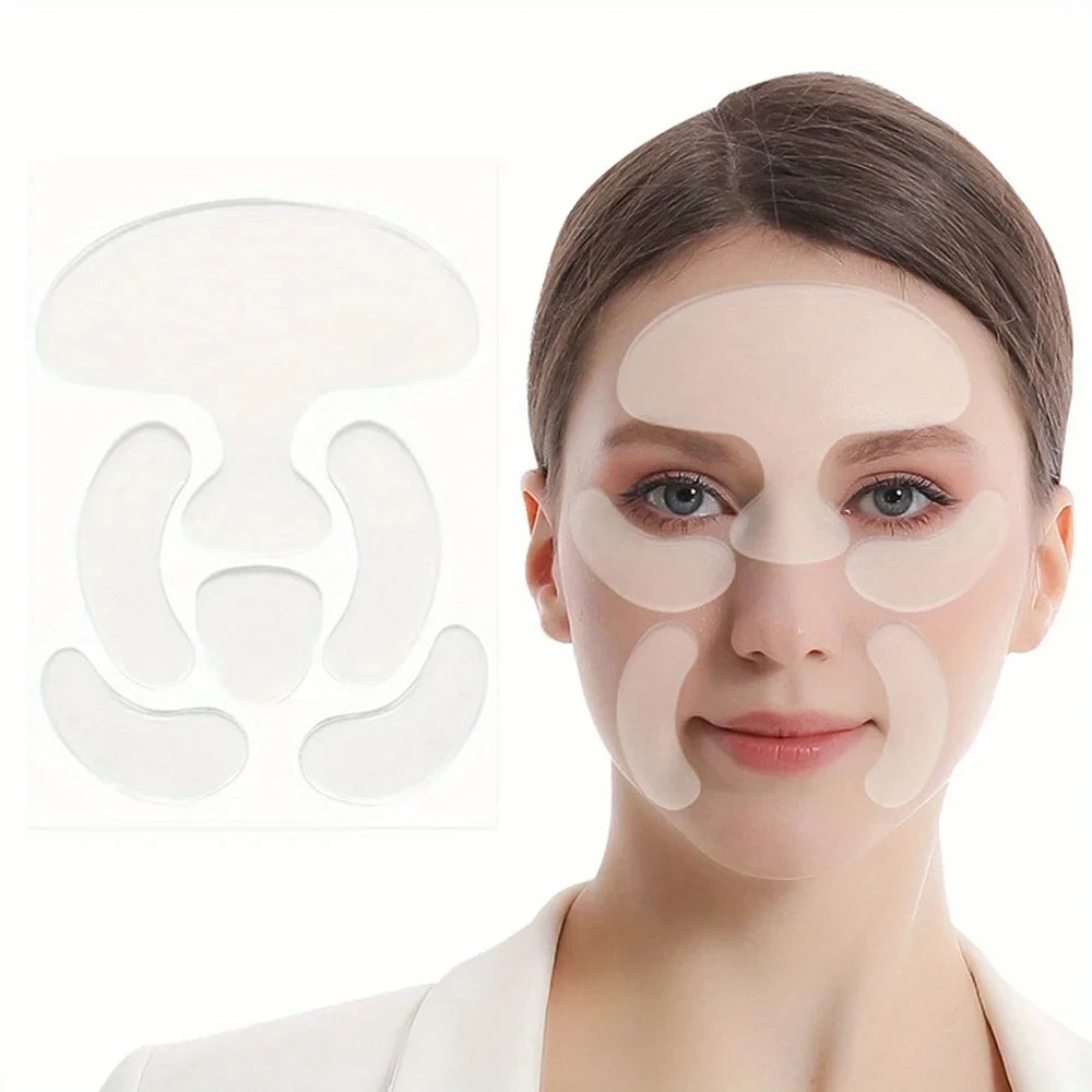 🌿Silicone Face Anti-Wrinkle Patches