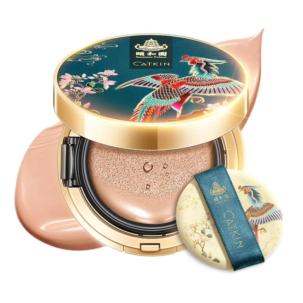 🌸 Catkin Phoenix Cushion – Full Coverage, Korean Beauty