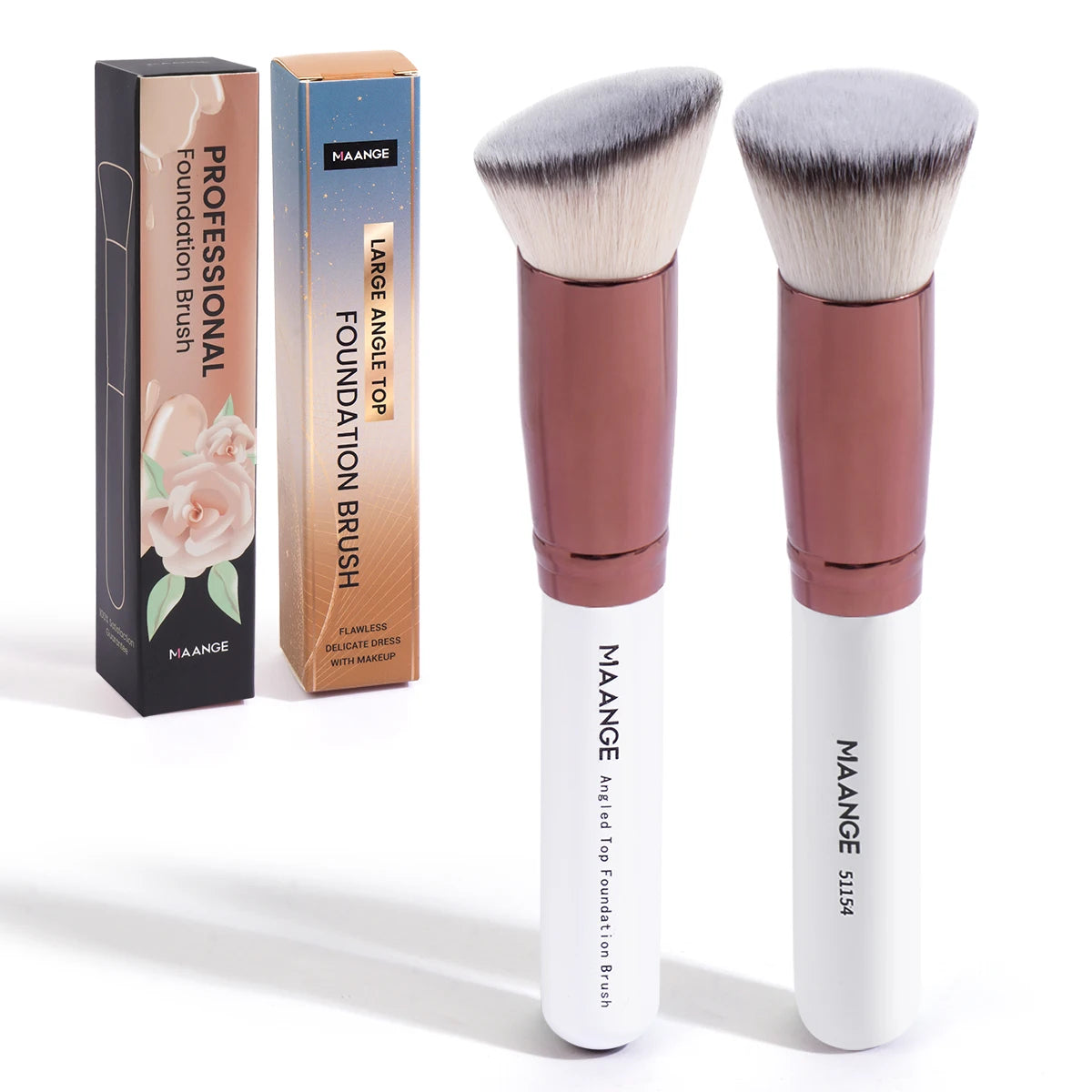 2pcs Foundation Makeup Brush Set