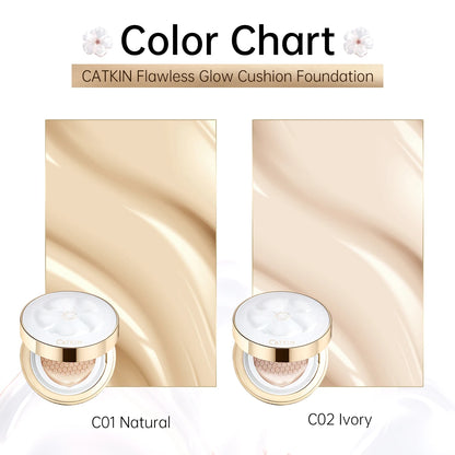 ✨CATKIN GlowPerfection – Hydrating and Illuminating Cushion Foundation✨