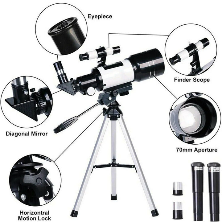 Professional Astronomical Telescope Night Vision View Moon Star