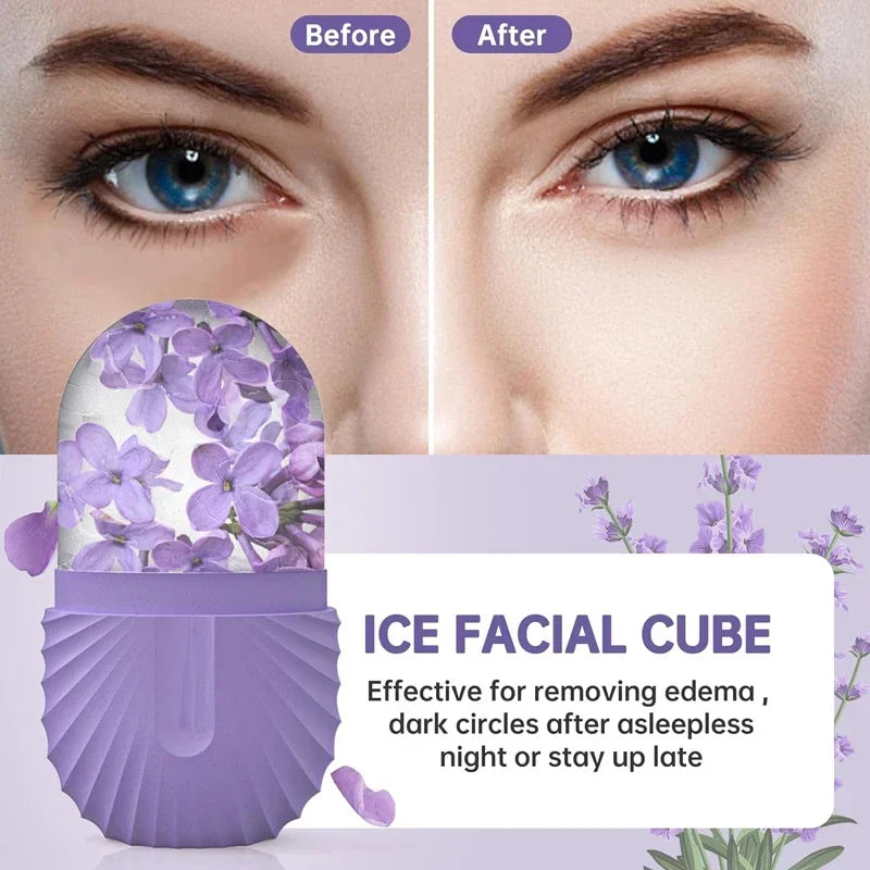 ❄️ Ice Face Roller – Ice Cube Beauty Massage Tool
