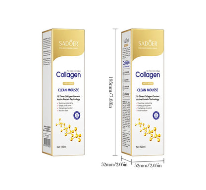 ✨ SADOER Collagen Facial Cleanser Mousse ✨