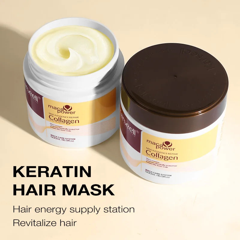Karseell Collagen Hair Mask – Deep Repair & Hydration