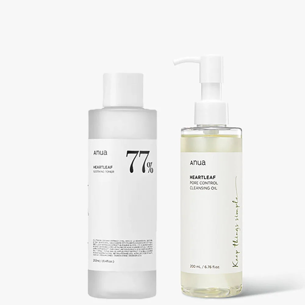Anua Heartleaf 77 Skincare Set