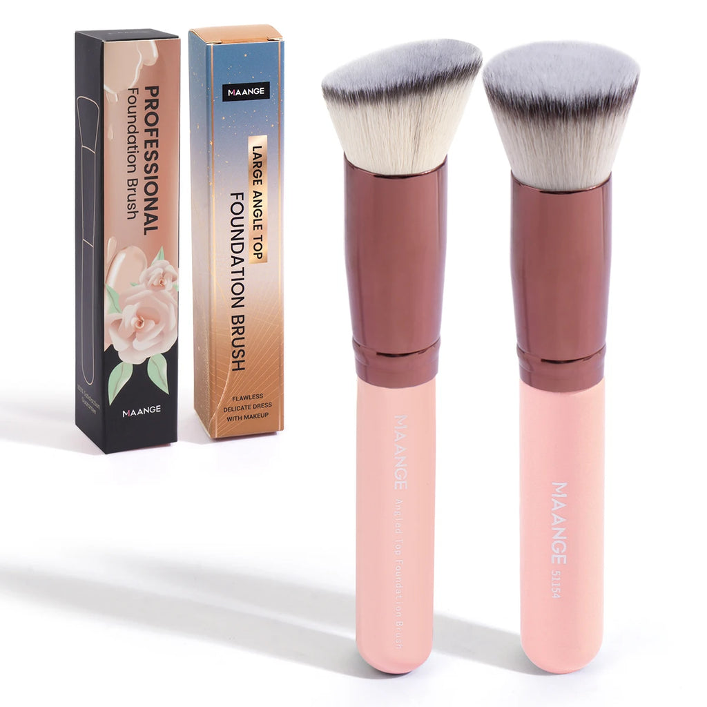 2pcs Foundation Makeup Brush Set