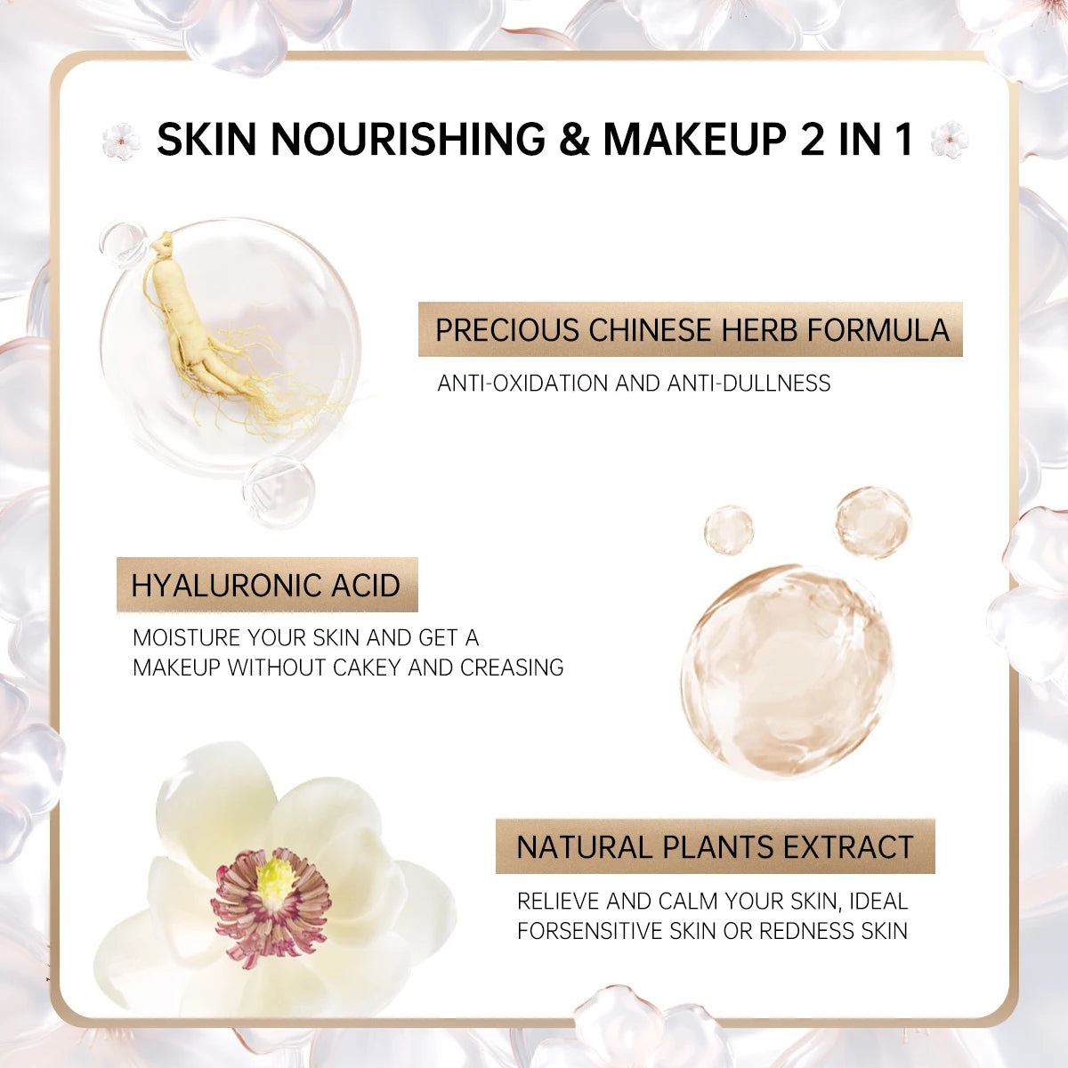 ✨CATKIN GlowPerfection – Hydrating and Illuminating Cushion Foundation✨