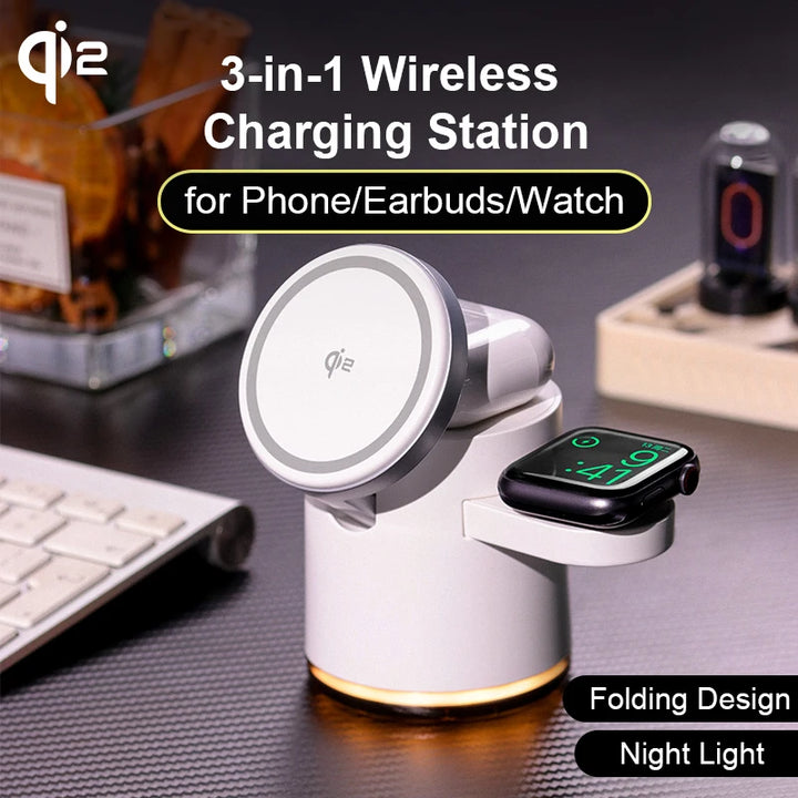 New  Wireless Charger 3-in-1