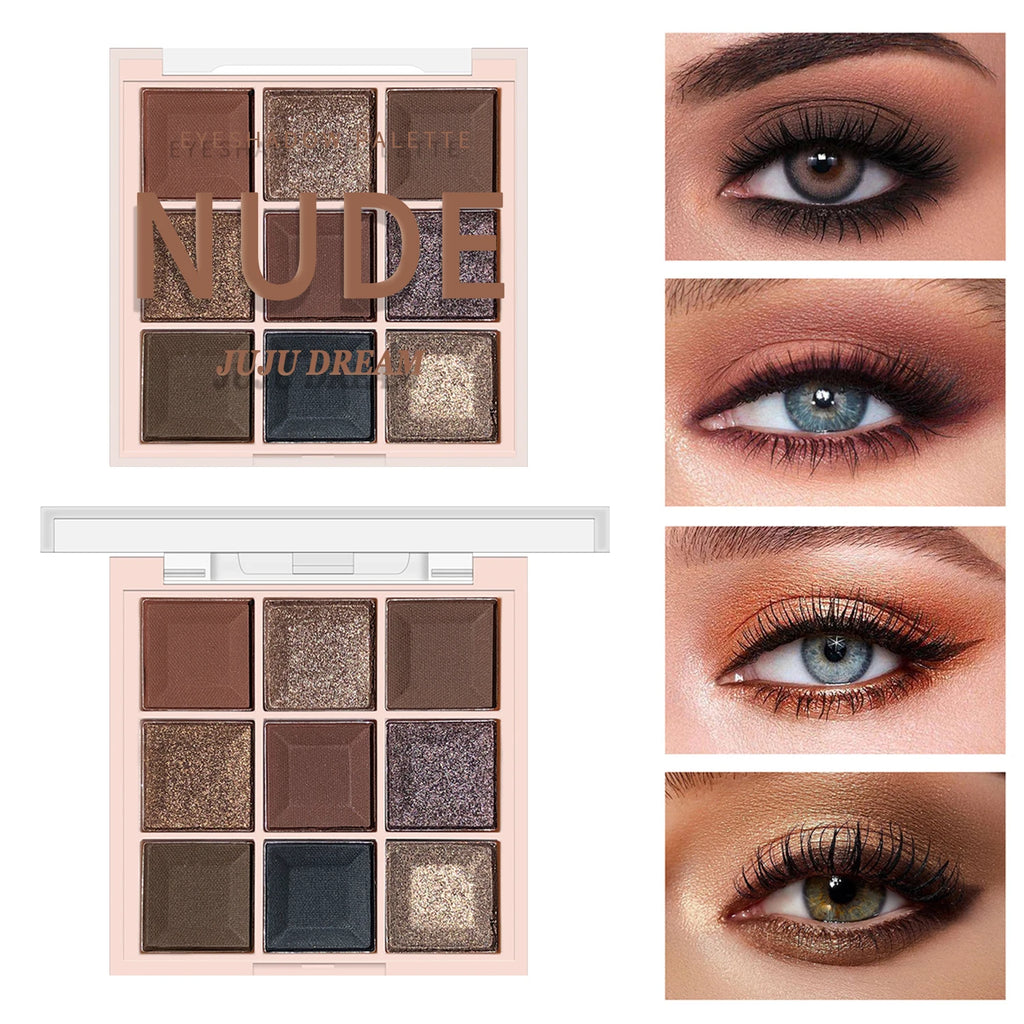 🪄 JUJU DREAM 9-Color Eyeshadow Palette