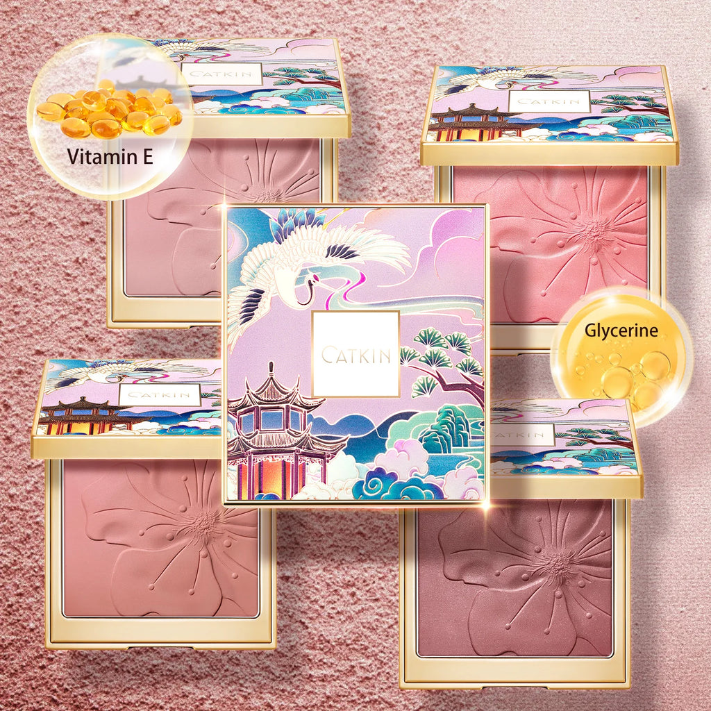 🌸 CATKIN Eternal Love – Rosy Cranes Korean Blush