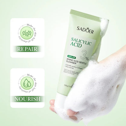 ✨ SADOER Salicylic Acid Facial Cleanser ✨
