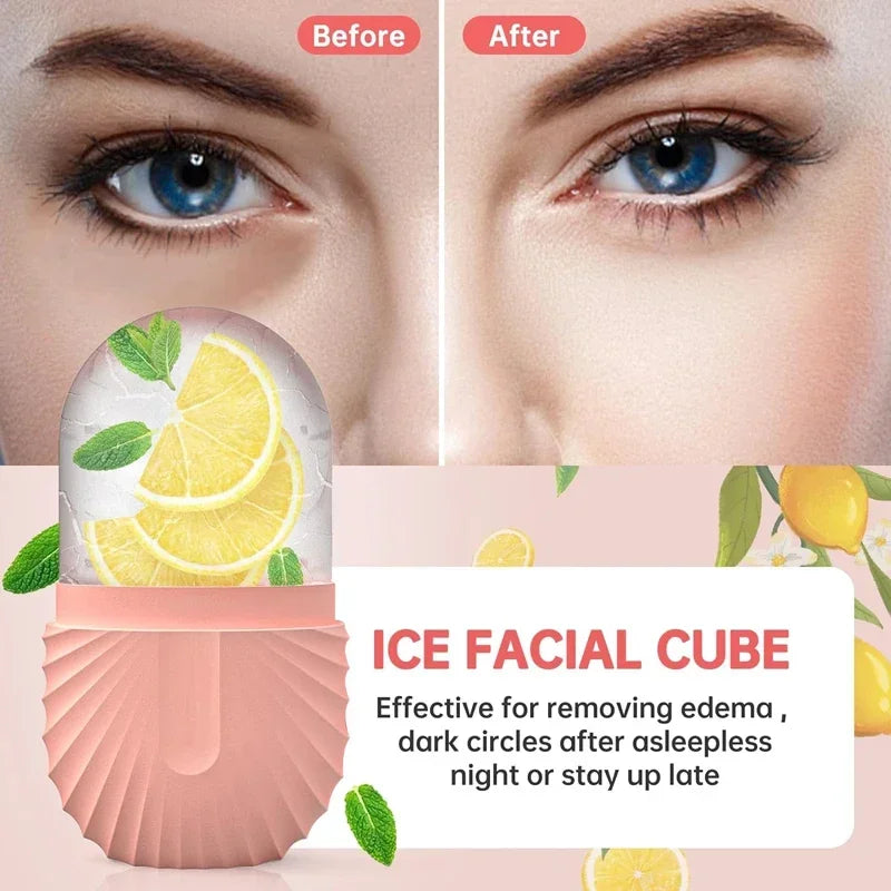 ❄️ Ice Face Roller – Ice Cube Beauty Massage Tool