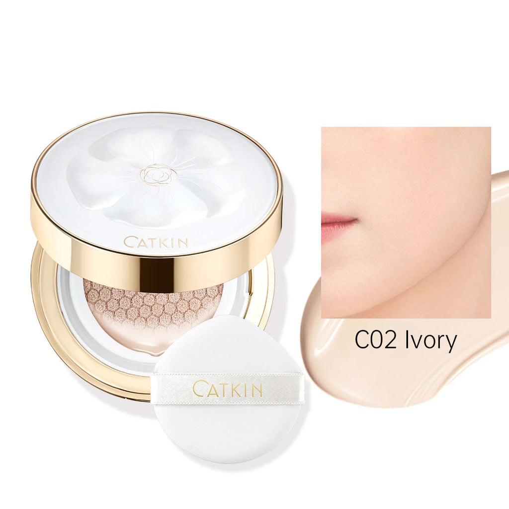 ✨CATKIN GlowPerfection – Hydrating and Illuminating Cushion Foundation✨