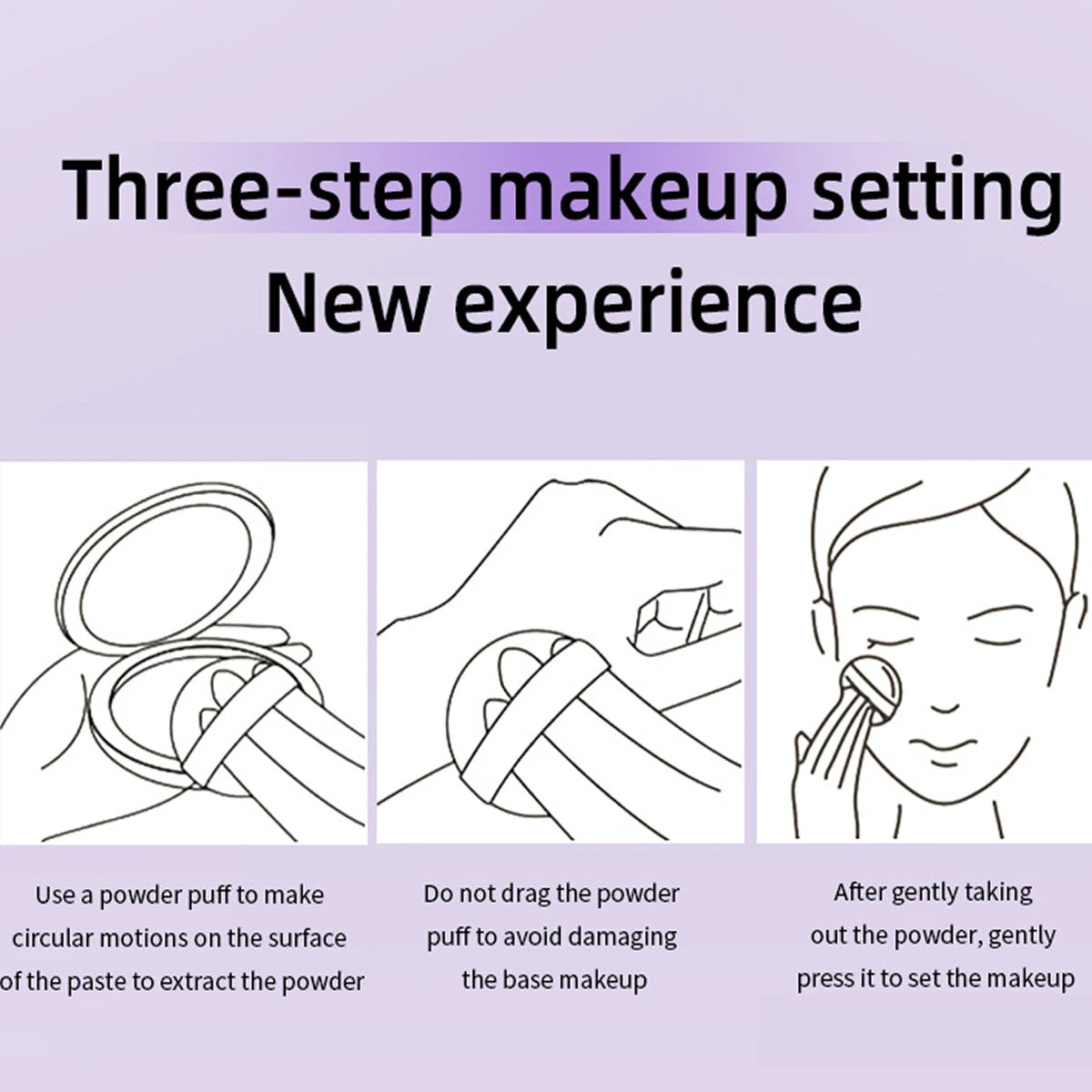 Violet Cream-to-Powder Contouring Powder