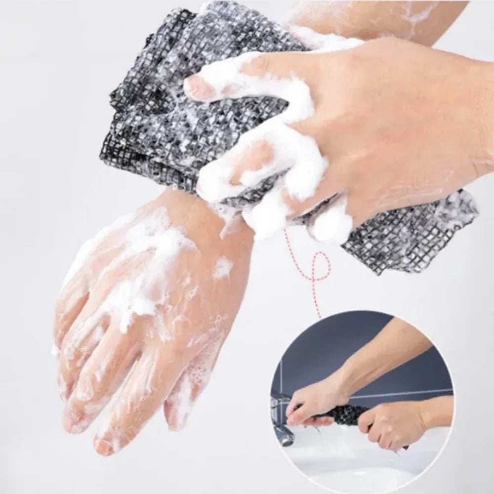 Back Scrubber Shower Towel