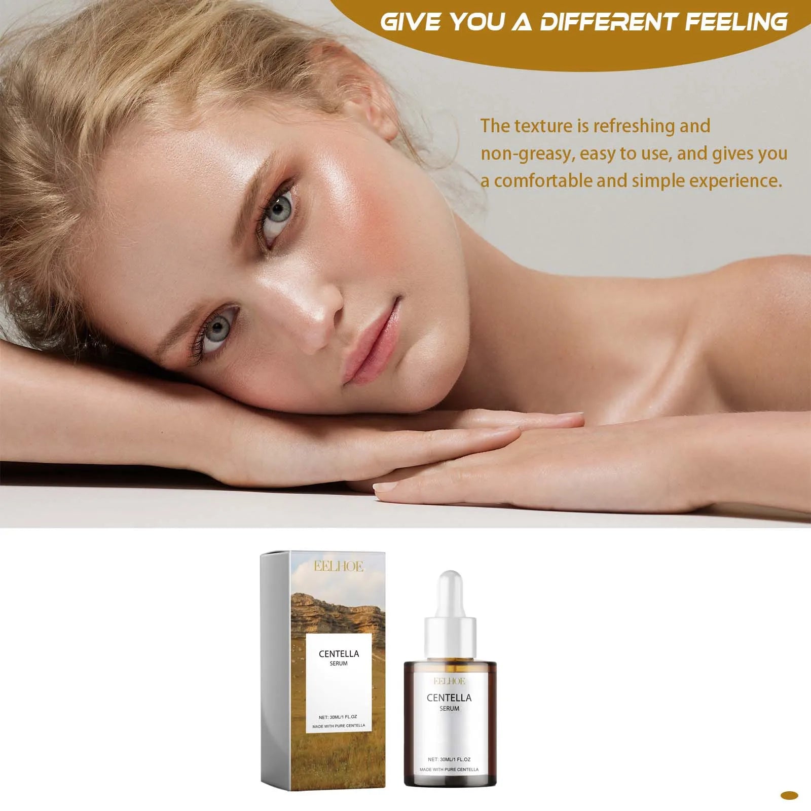 Korean Centella Serum with Hyaluronic Acid