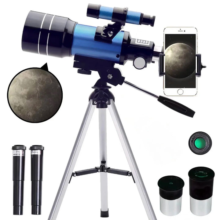 Professional Astronomical Telescope Night Vision View Moon Star