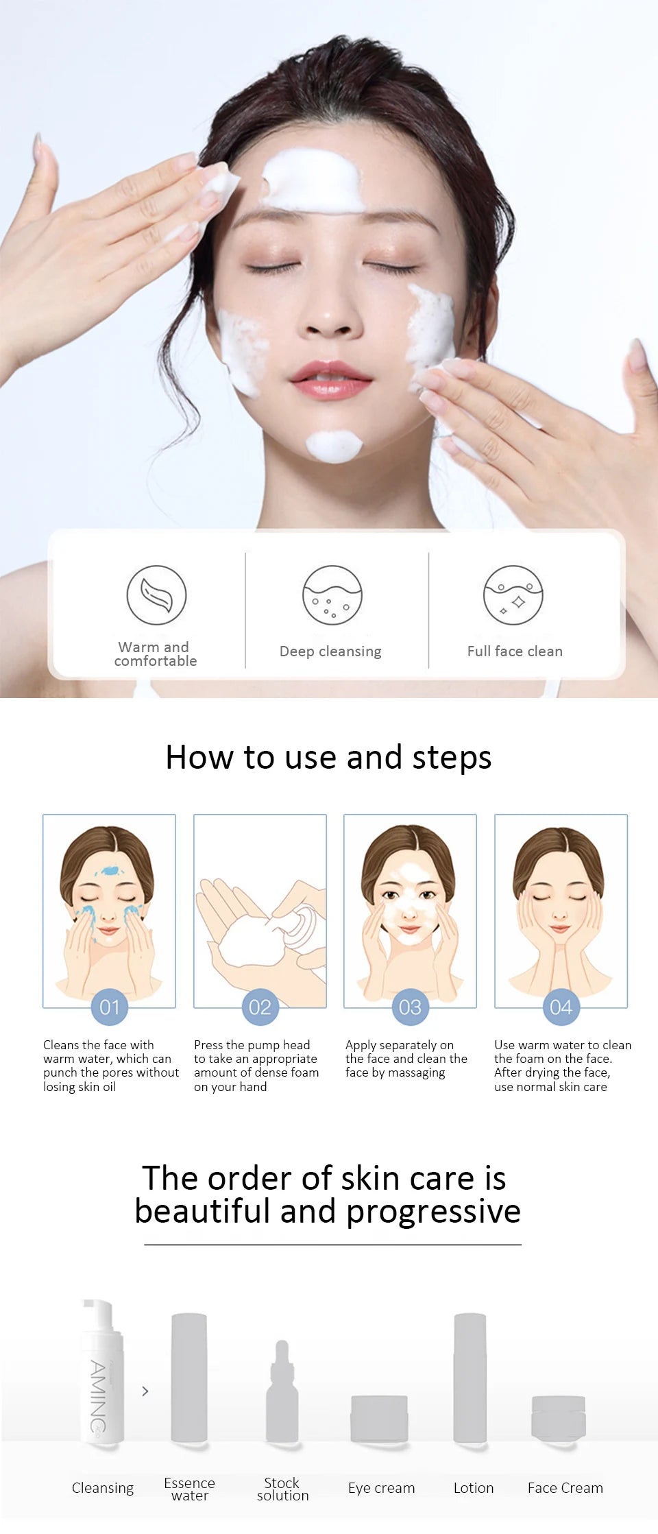 Amino Acid Mousse Foam Cleanser