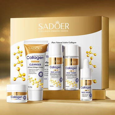 ✨ SADOER Collagen 5-Piece Skincare Set ✨
