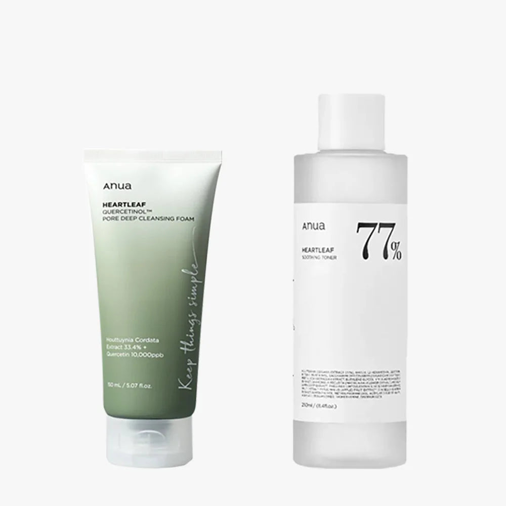 Anua Heartleaf 77 Skincare Set