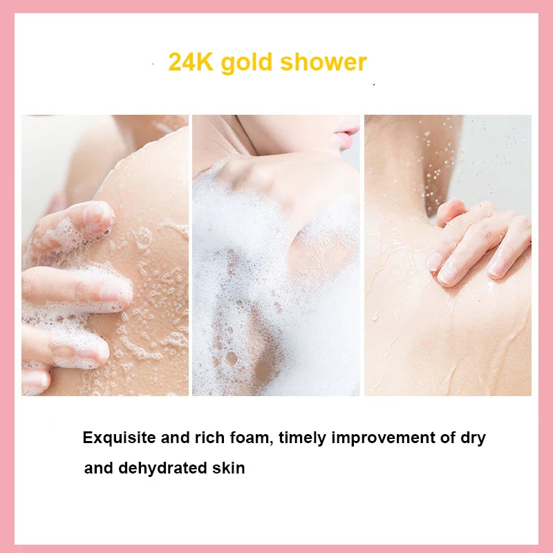 24K Gold Shower Gel