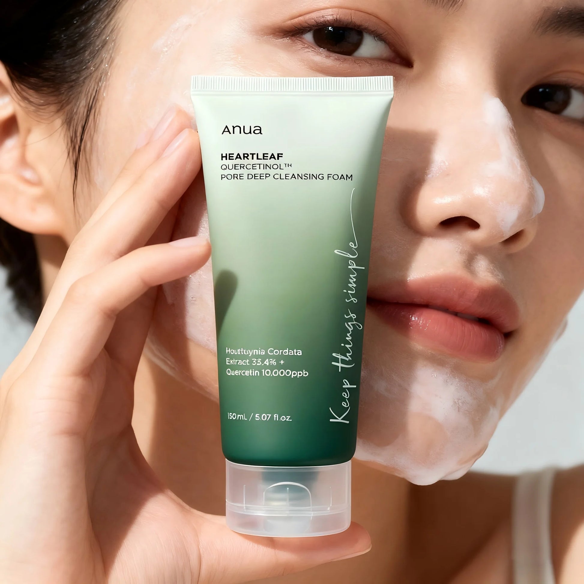ANUA Korean Heartleaf Facial Cleansing Foam