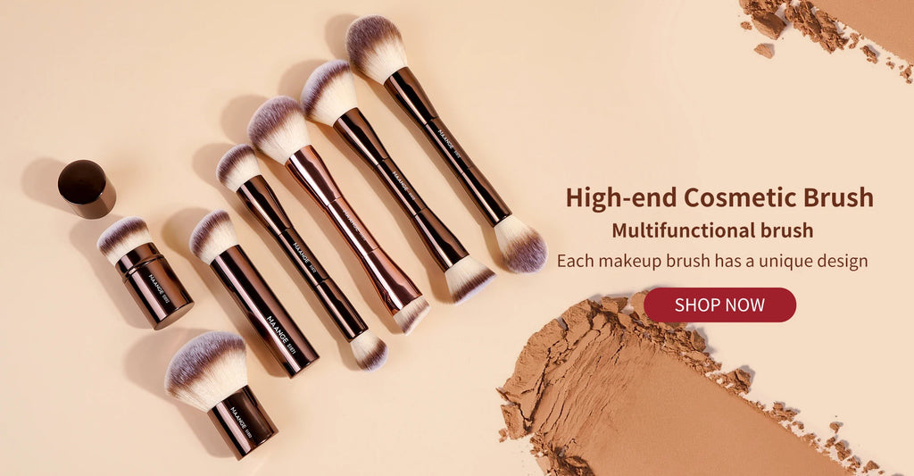2pcs Foundation Makeup Brush Set