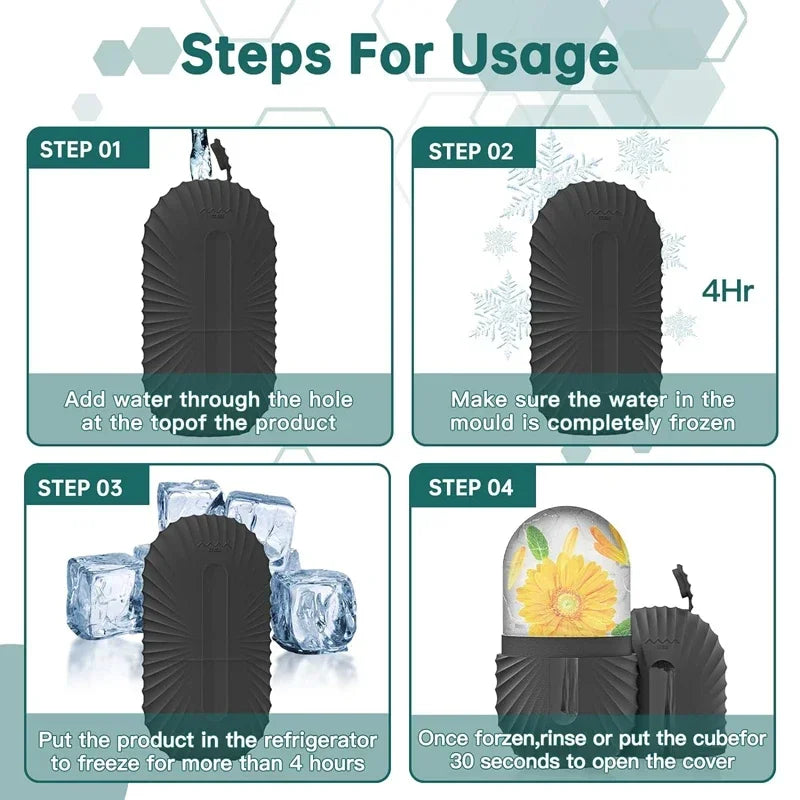 ❄️ Ice Face Roller – Ice Cube Beauty Massage Tool