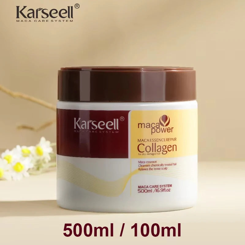 Karseell Collagen Hair Mask – Deep Repair & Hydration