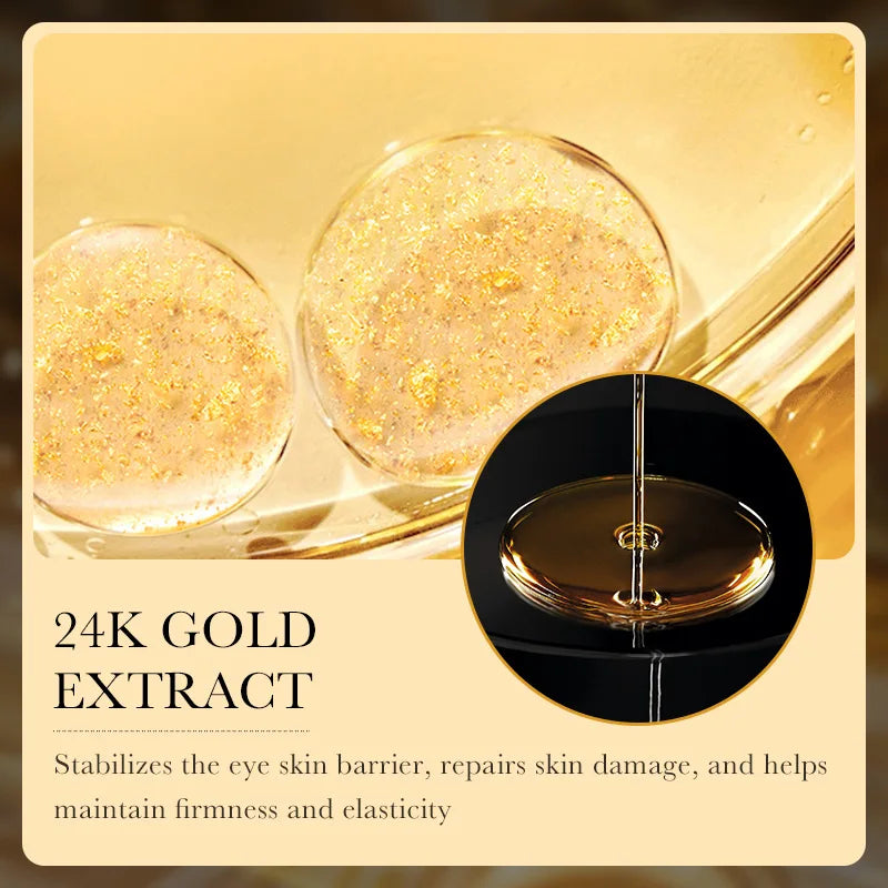 ✨ 24K Gold Hyaluronic Acid Eye Cream