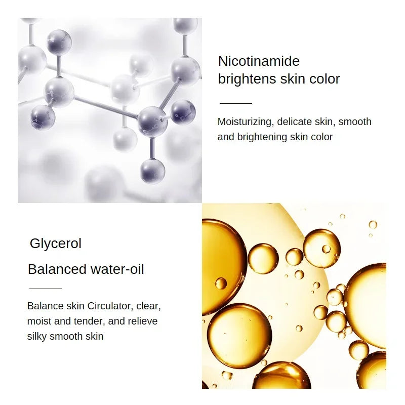 ✨ 24K Gold Hyaluronic Acid Nicotinamide Face Essence