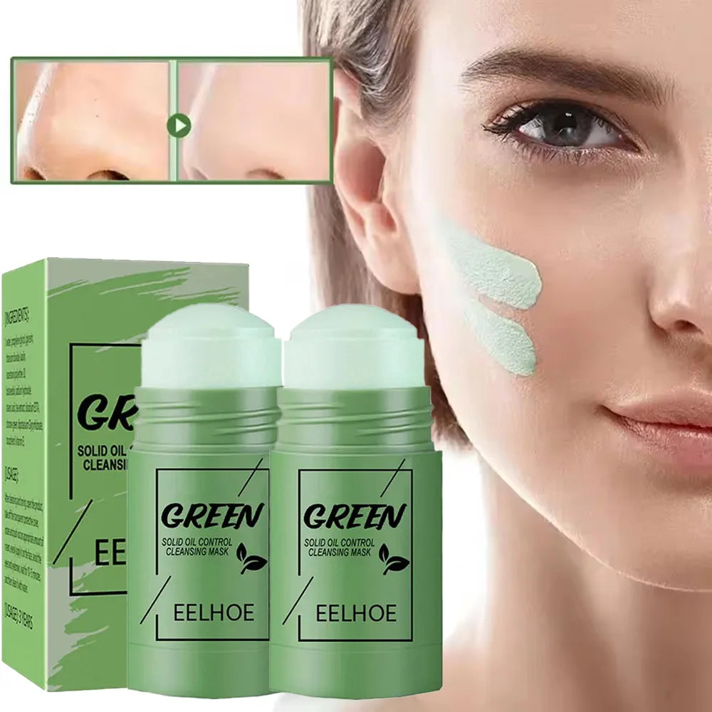 🌿  Green Tea Deep Cleansing Mask Stick