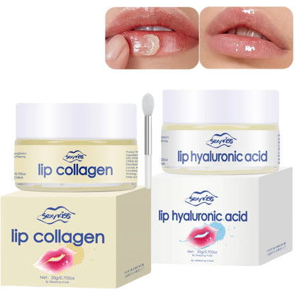 💖 Hyaluronic Acid + Collagen Lip Mask