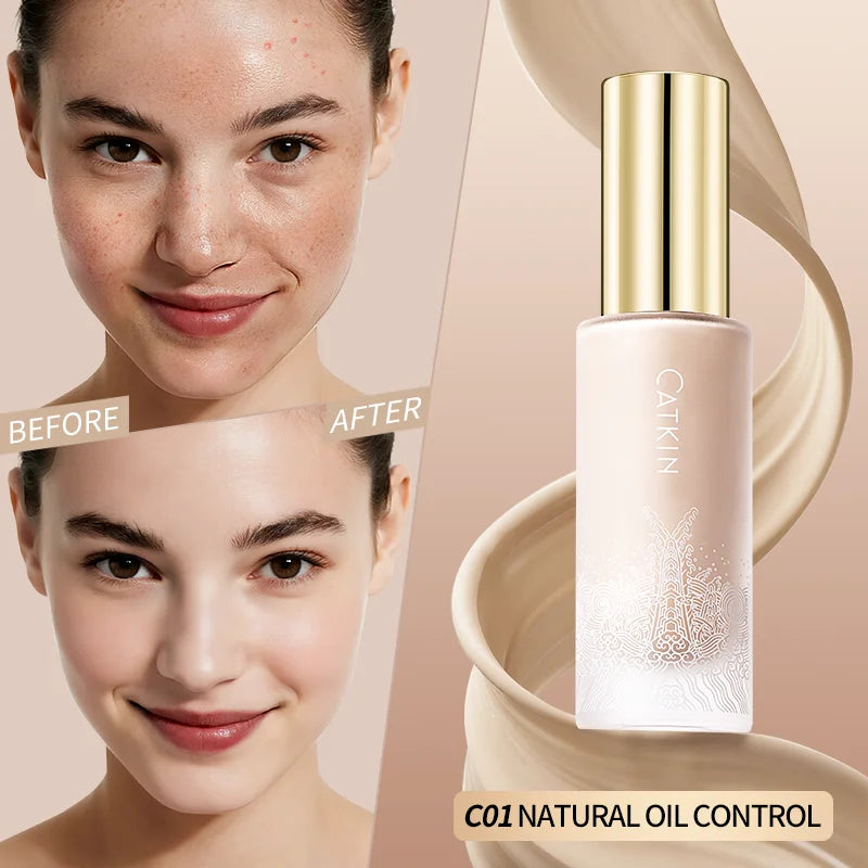 ✨ CATKIN Hydrating Air Cushion Foundation – Flawless Glow Finish ✨